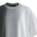 Black to White Gradient T‑Shirt