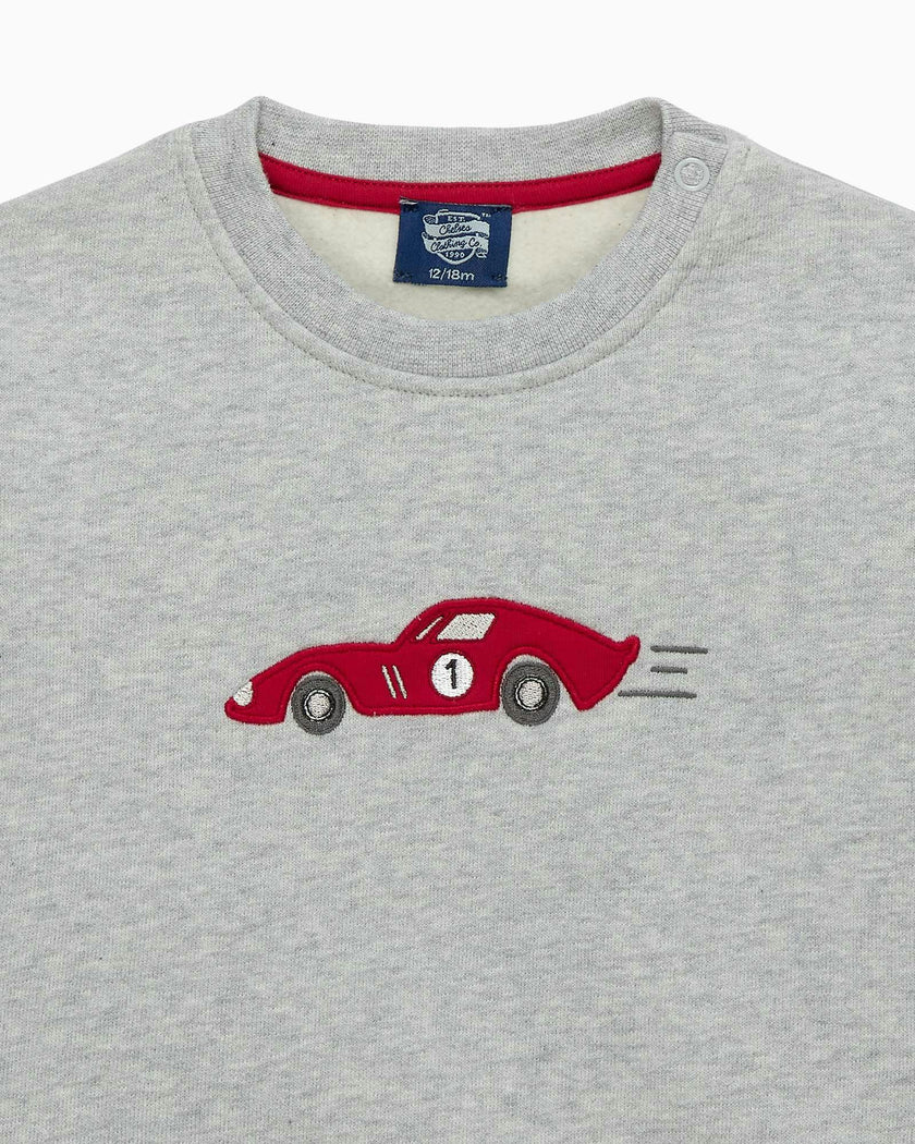 Baby Sebastian Car Sweatshirt