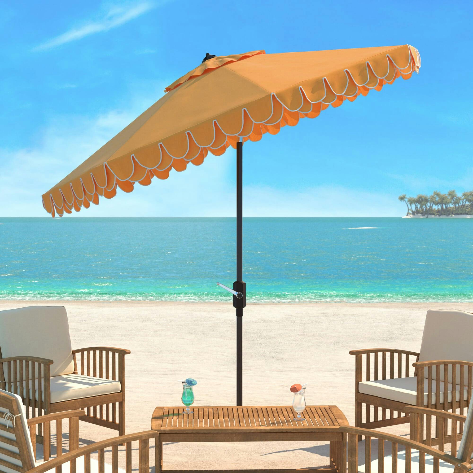 Doubled Petals Patio Umbrella