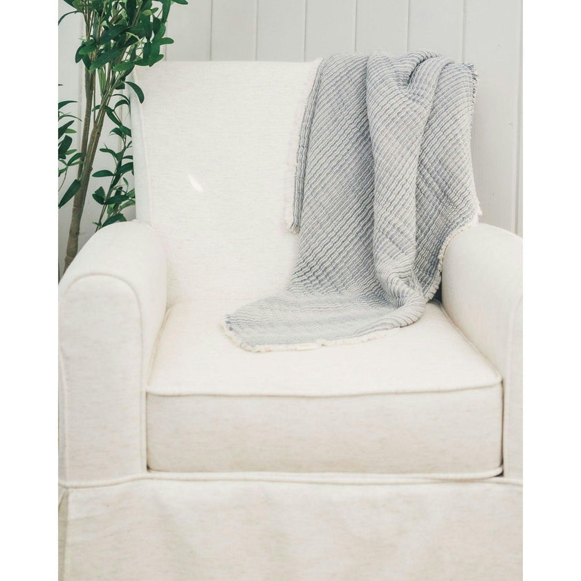 Shoreline Stripe Blanket