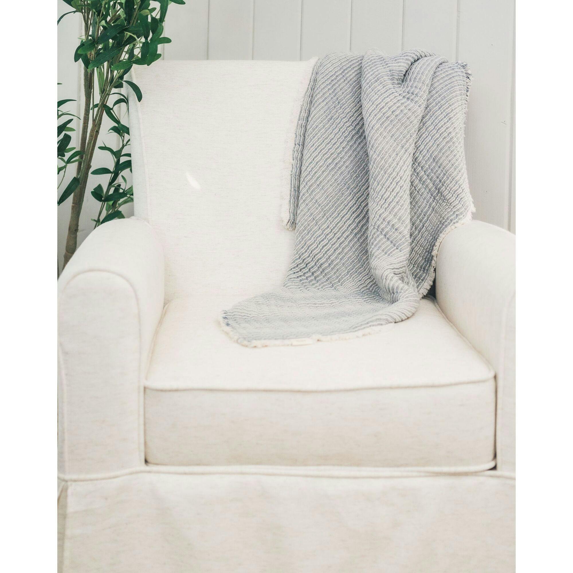 Shoreline Stripe Blanket