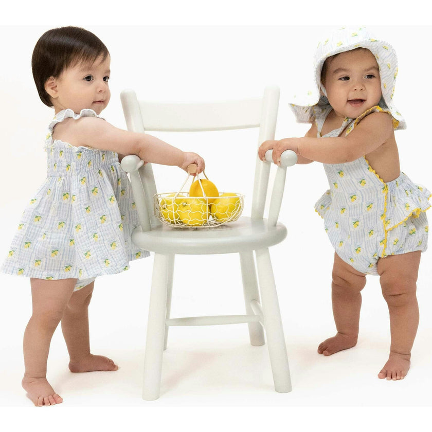Lovely Lemons - Smocked Top with Bloomer