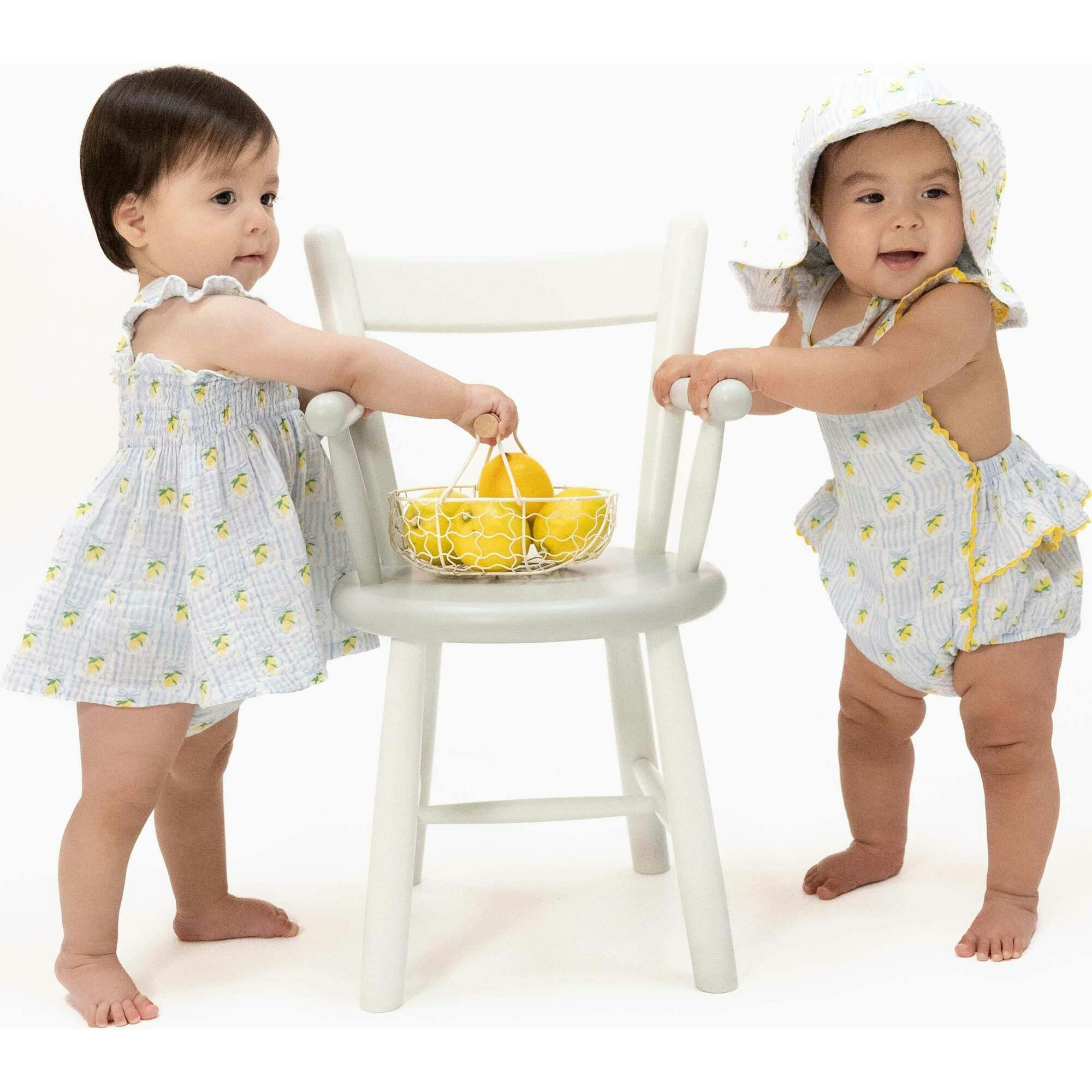 Lovely Lemons - Smocked Top with Bloomer