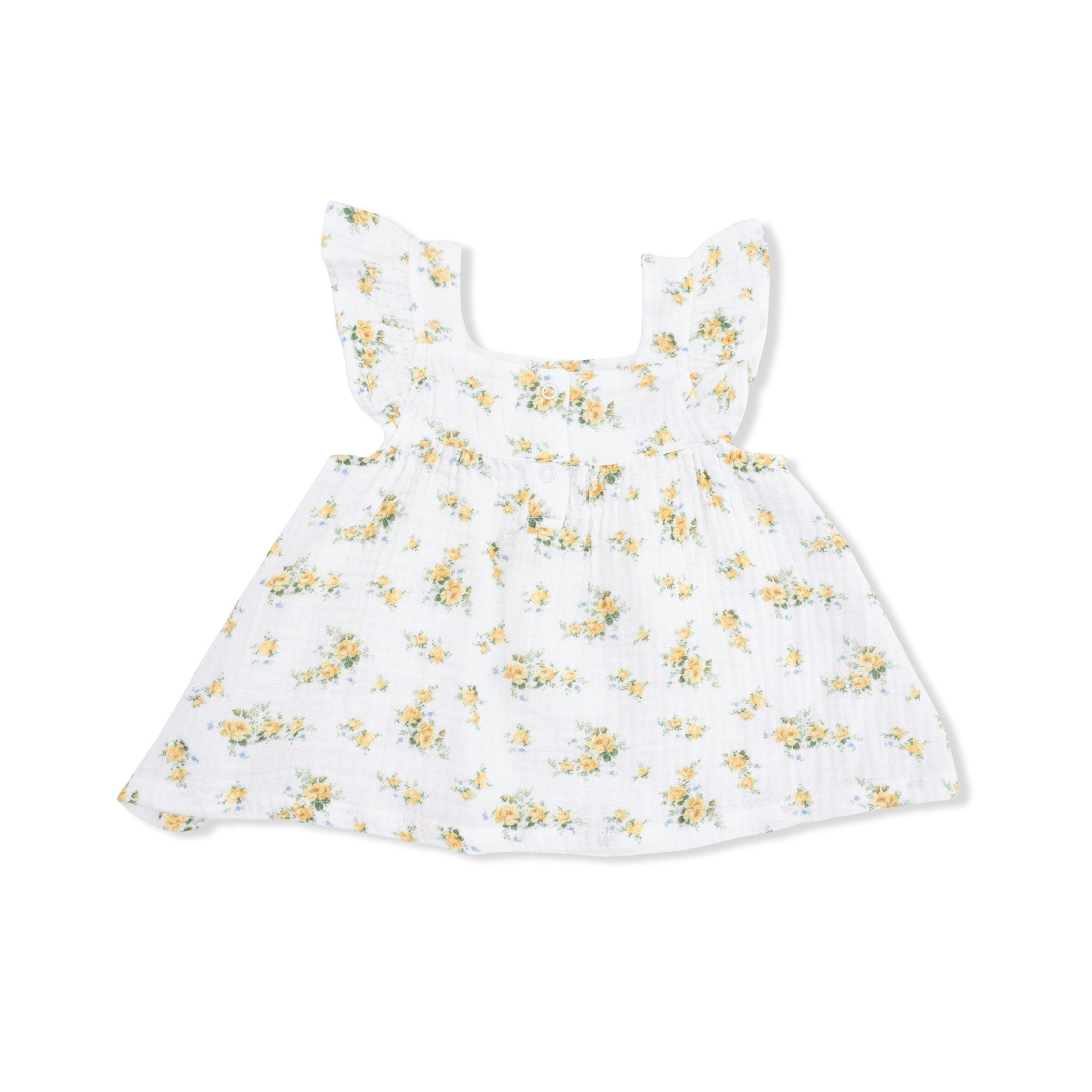 Sunshine Roses - Pinafore and High Waisted Bloomer