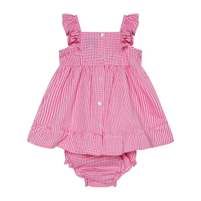 Hand-Smocked Baby Sun Dress Alba