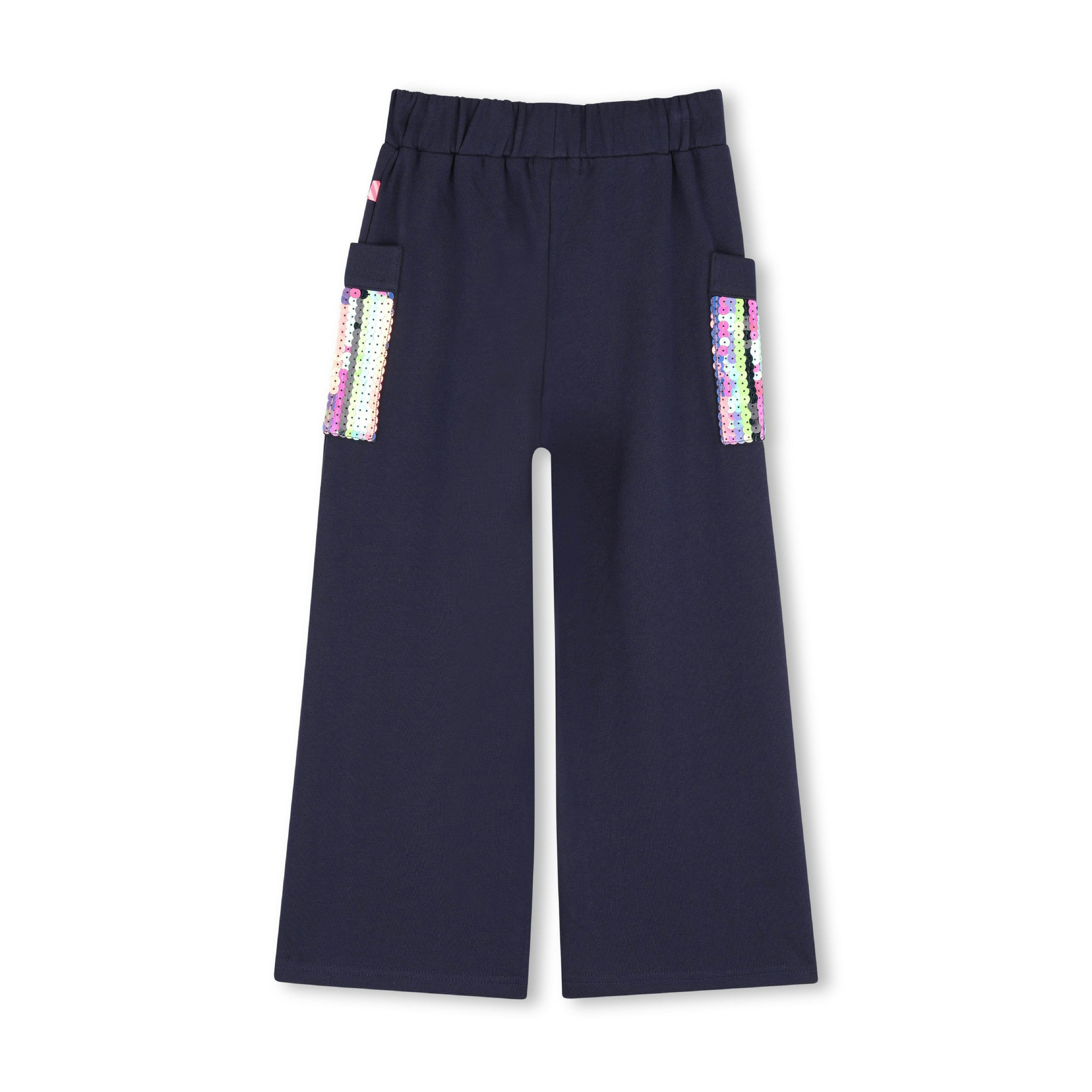 Navy Fleece Jogging Pants