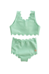 girls camila scallop two piece swimsuit