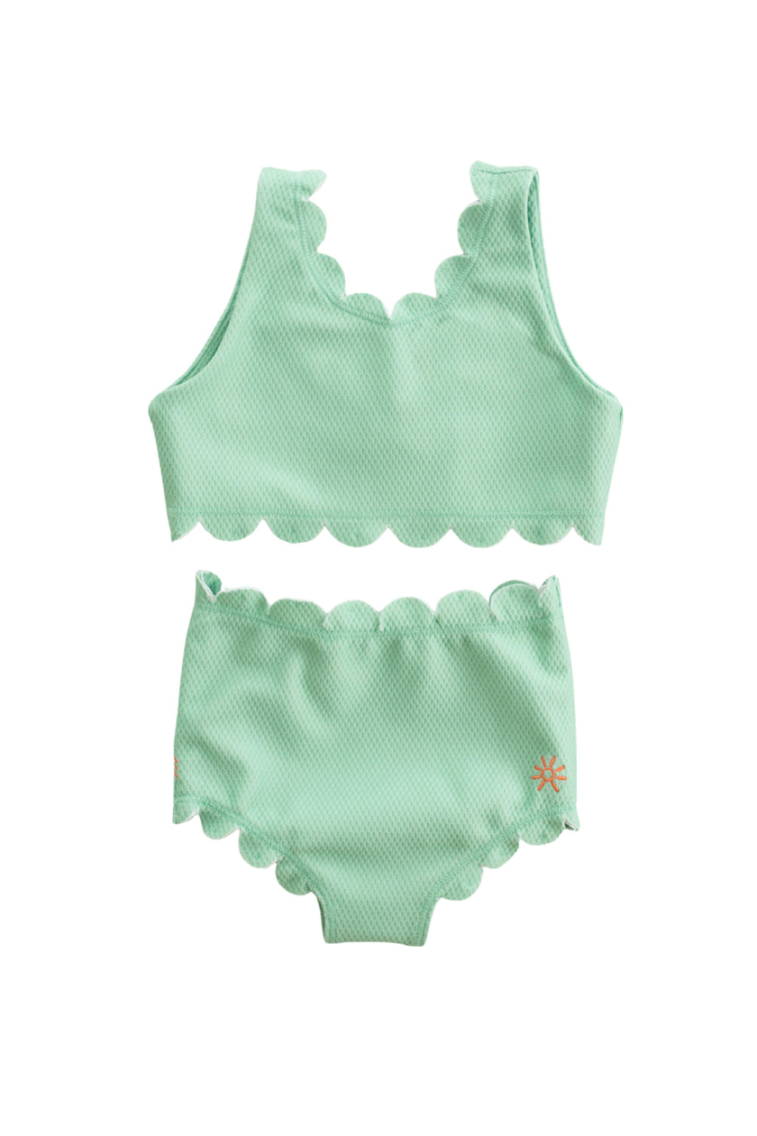 girls camila scallop two piece swimsuit