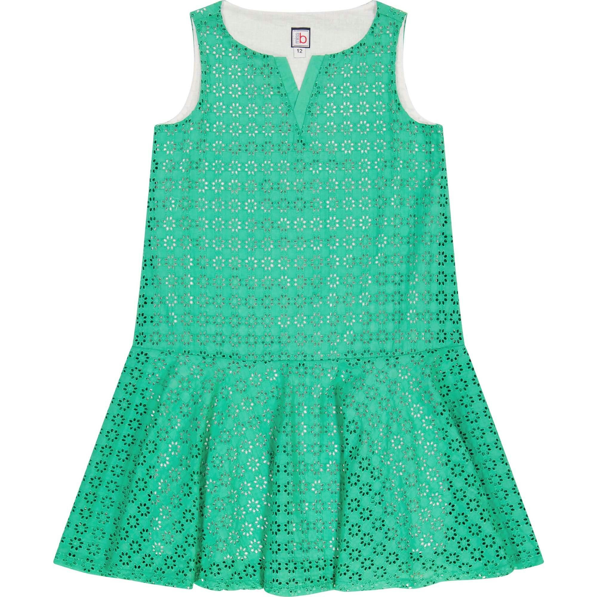 Pilar Peplum Hem Dress, Green