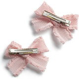 Mae Lattice Lace Double Clip Set