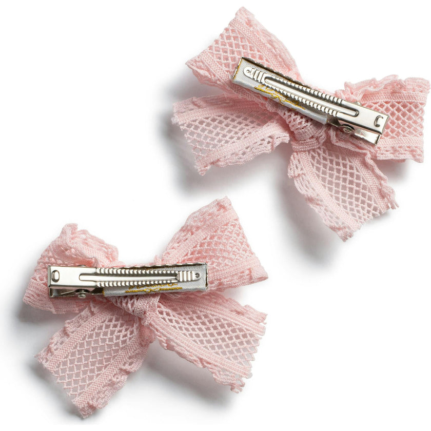 Mae Lattice Lace Double Clip Set