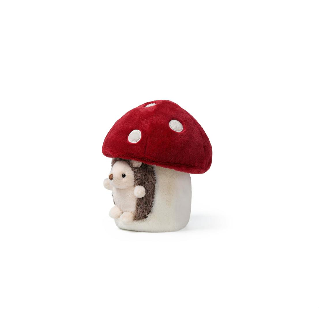 McHugs Mushroom Hut Hedgehog 18cm
