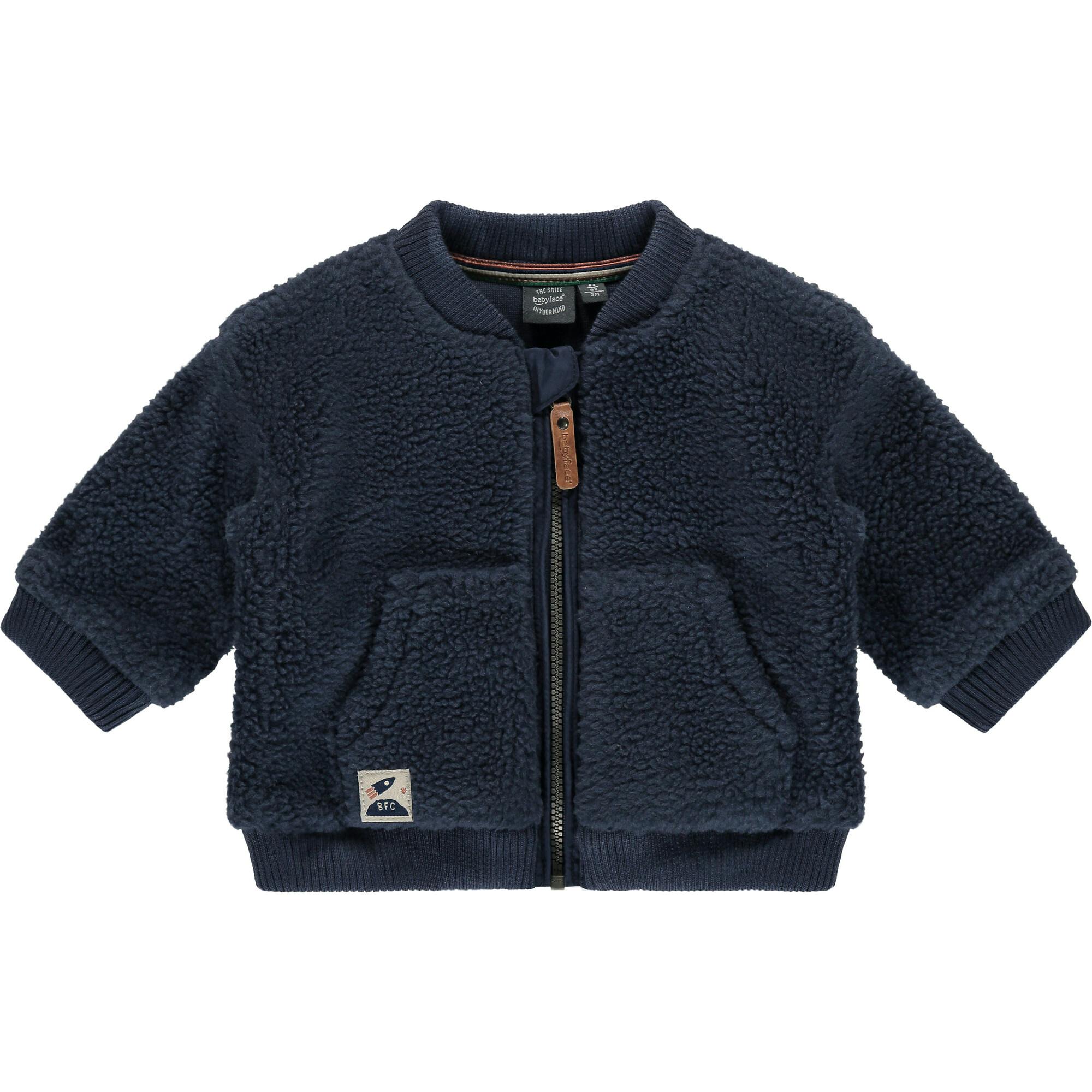 Fuzzy Zip Cardigan