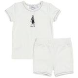Capri Print Shorts Set