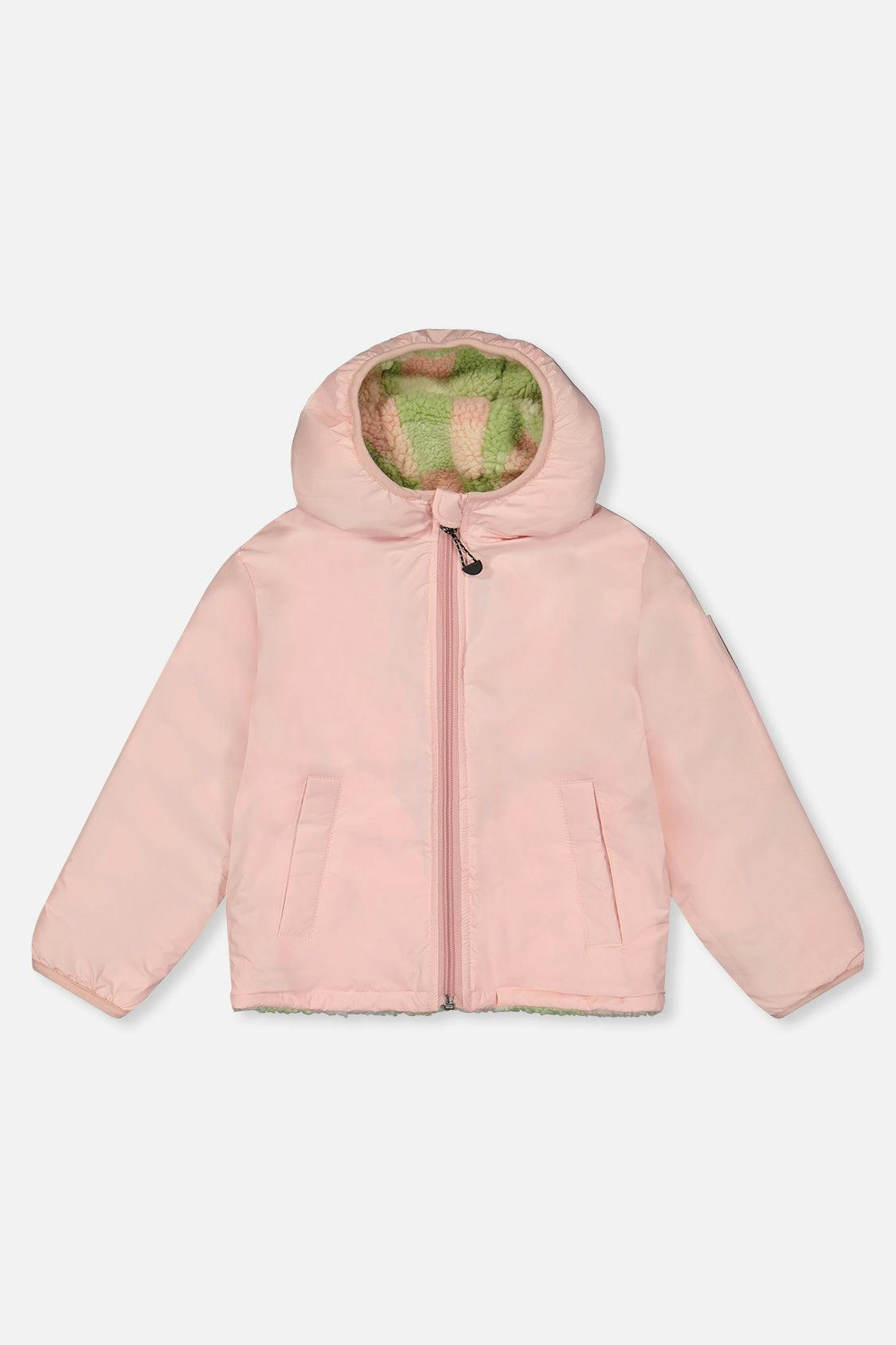 Reversible Mid-Season Jacket Pale Dusty Pink