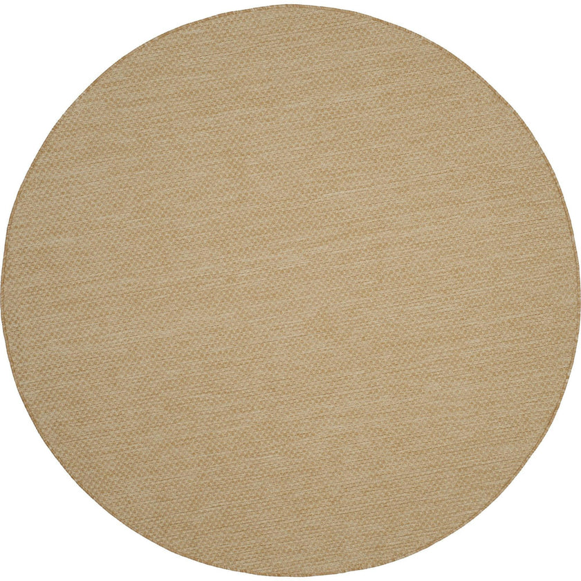 Courtyard Marigold Indoor/Outdoor Rug, Cream
