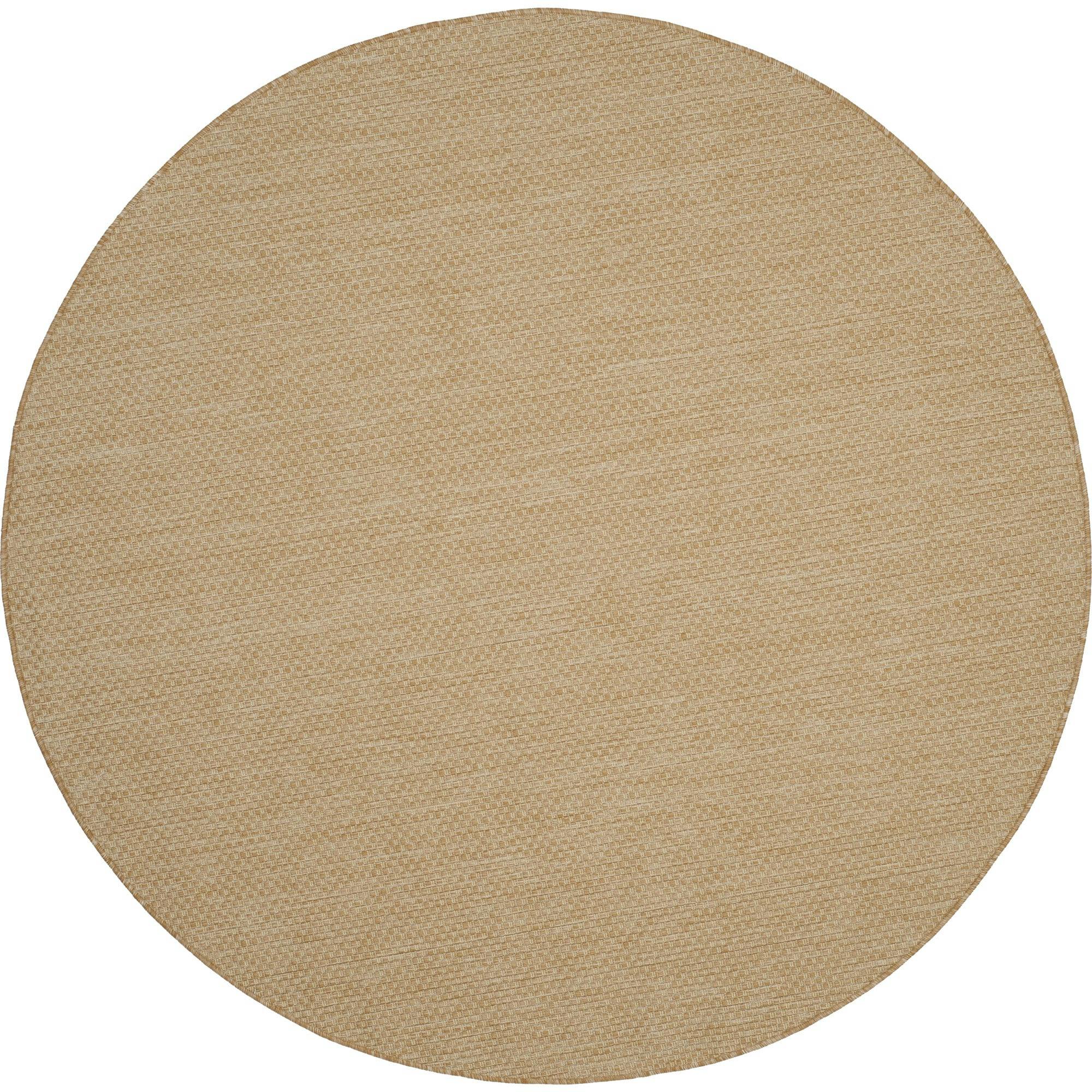 Courtyard Marigold Indoor/Outdoor Rug, Cream