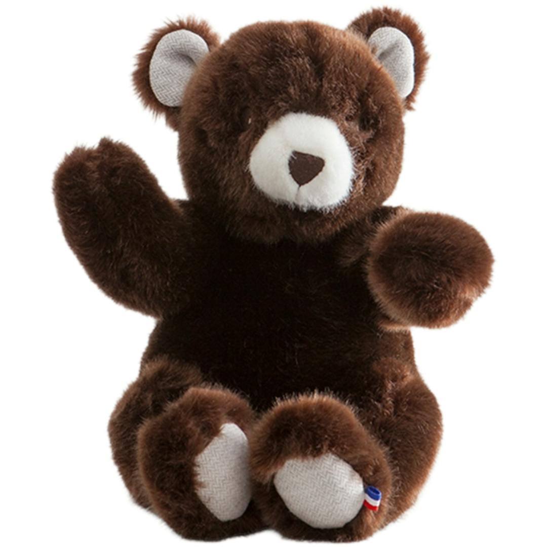 Robert the Bear | Chocolate | Chevron Print