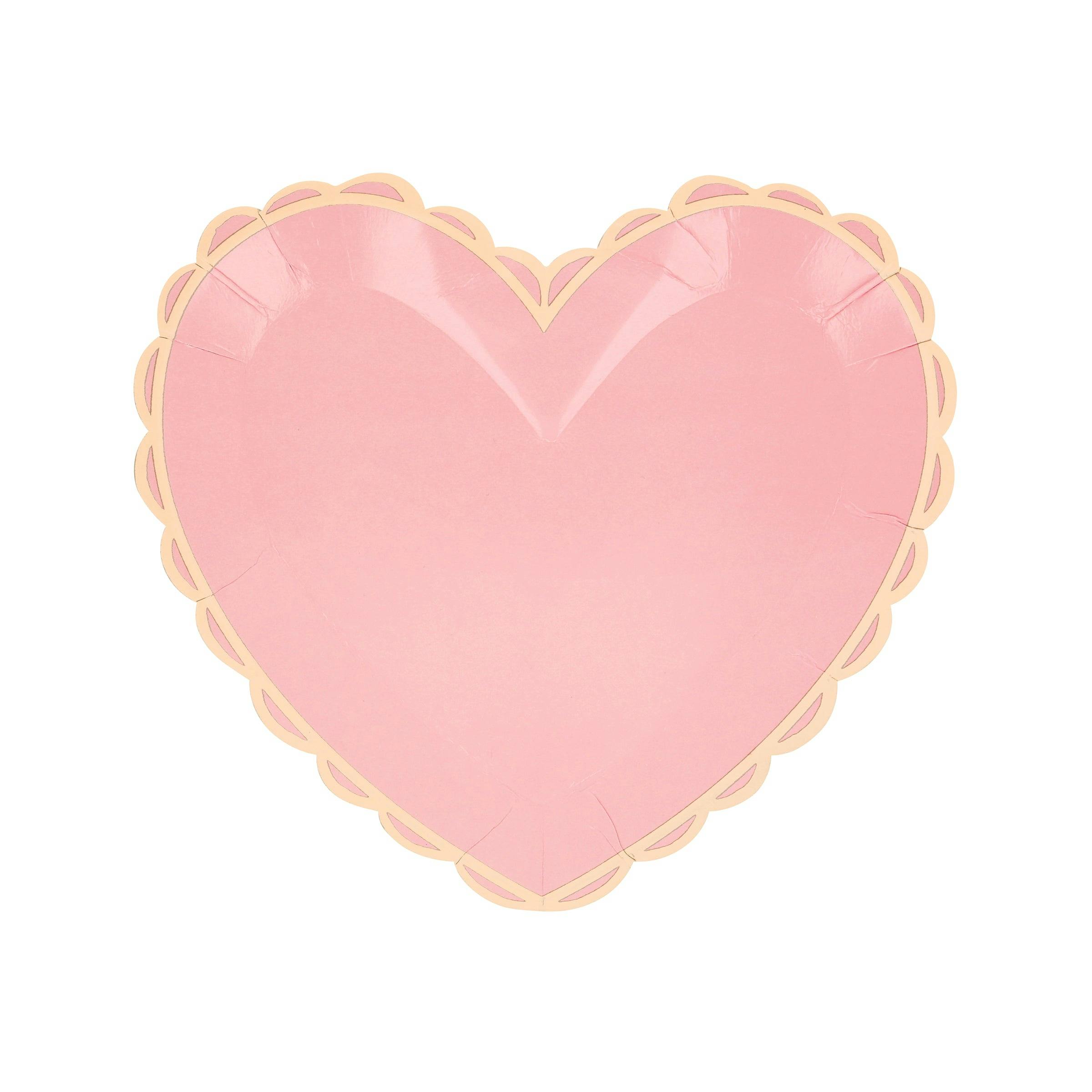 Pastel Heart Small Plates