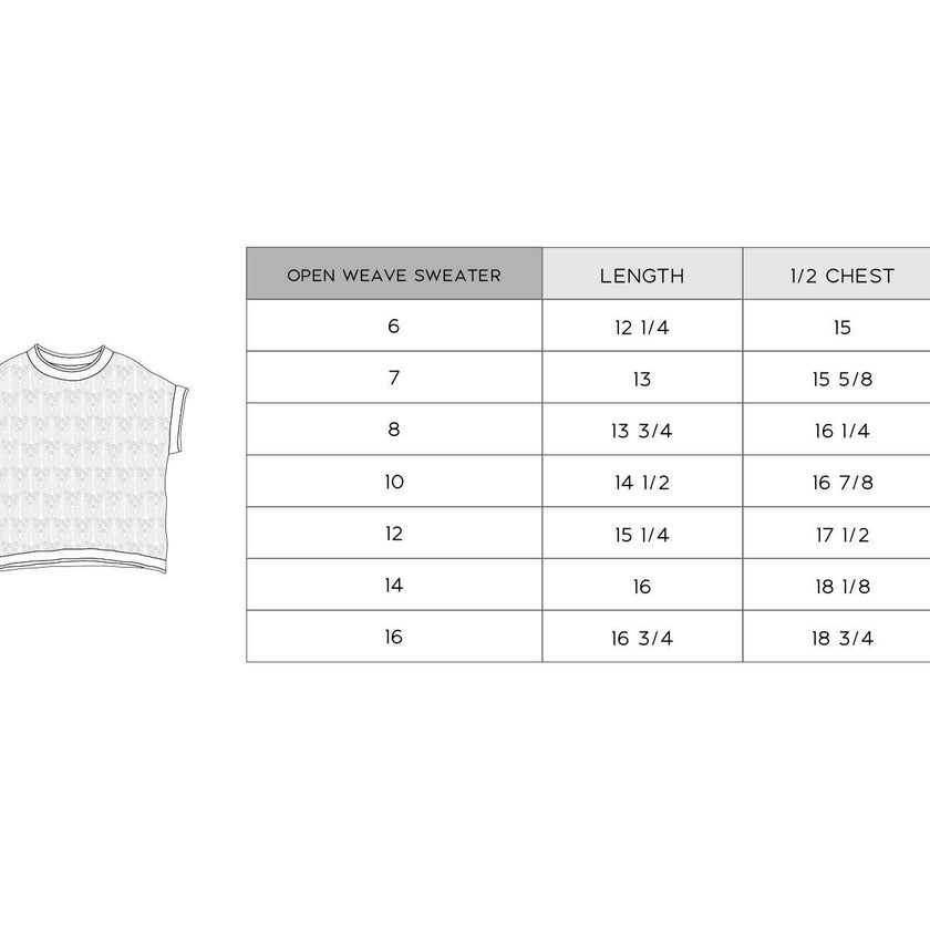 Open Weave Sweater