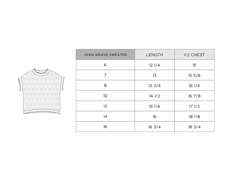 Open Weave Sweater
