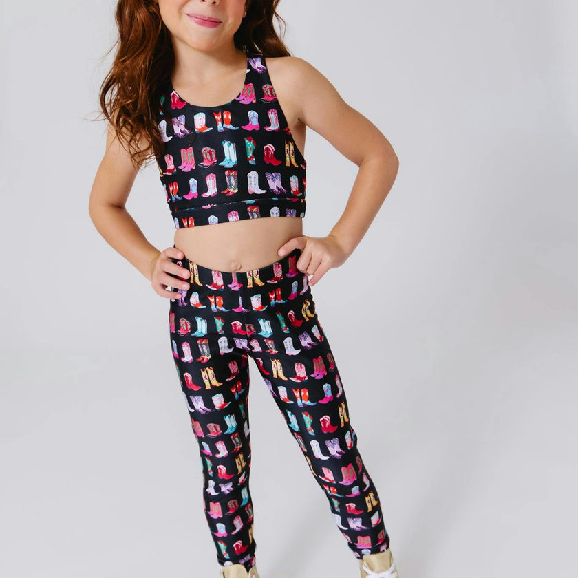 Girls Hi-Shine Leggings