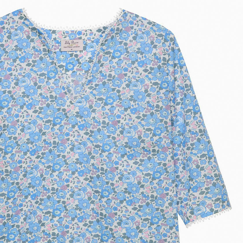 Women's Betsy Bobble Trim Kaftan