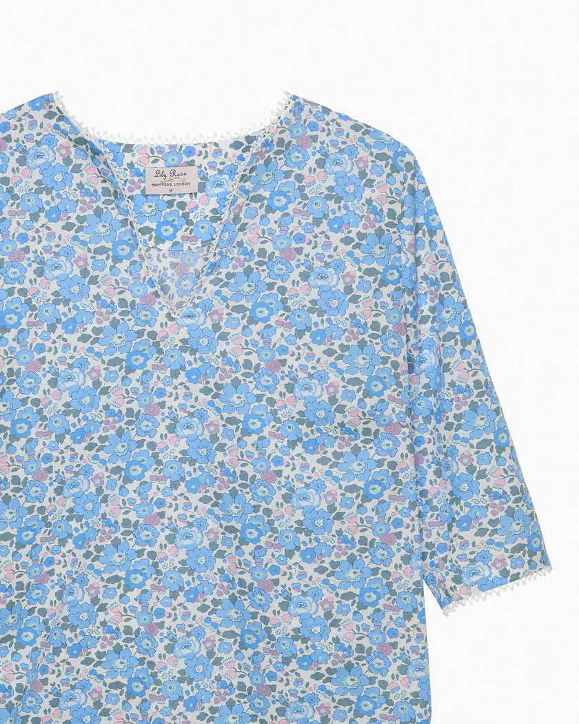 Women's Betsy Bobble Trim Kaftan
