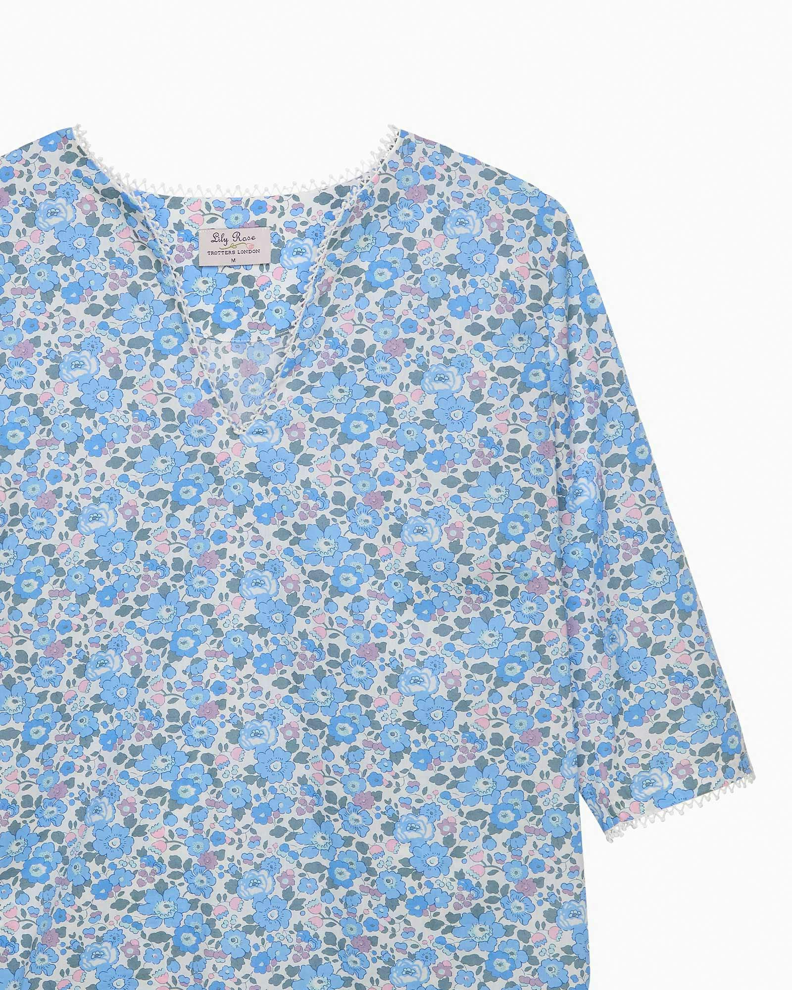 Women's Betsy Bobble Trim Kaftan