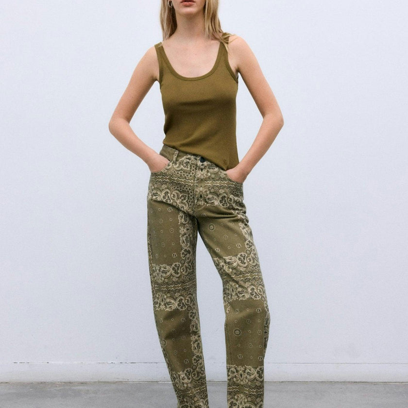 Yucca Woman Tee Earthy Olive