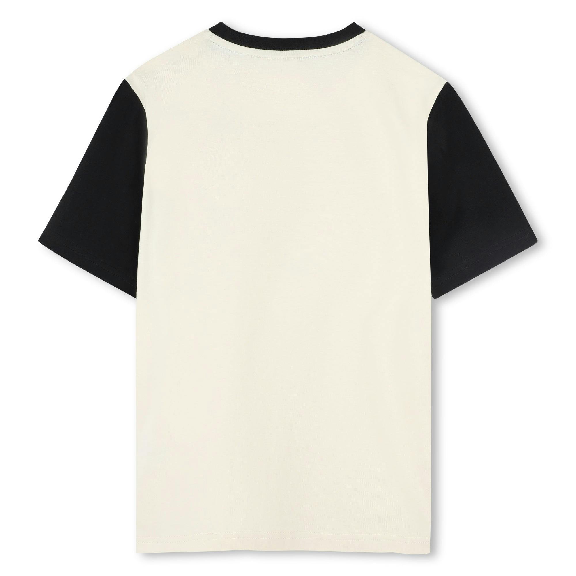 Sand Black Sleeve T-Shirt