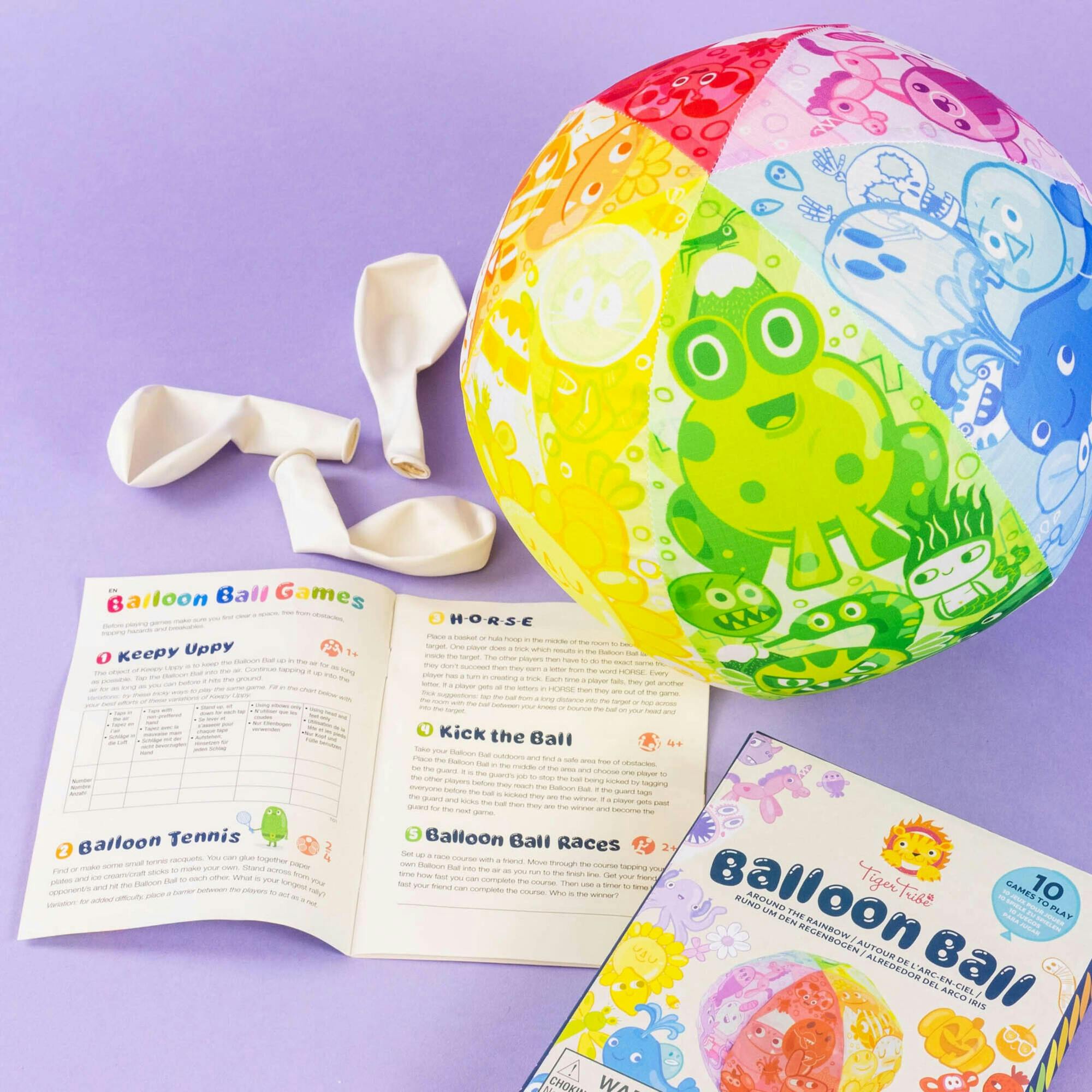Tribe: Balloon Ball - Around The Rainbow - Sturdy Fabric Cover