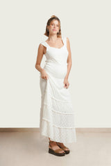 Florence Stretch Lace Maxi Skirt
