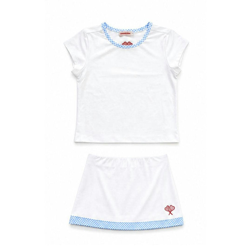 Love All Littles Scarlett Tennis Top