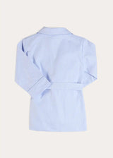 Barnaby Stripe Light Weight Dressing Gown in Blue (2-10yrs)