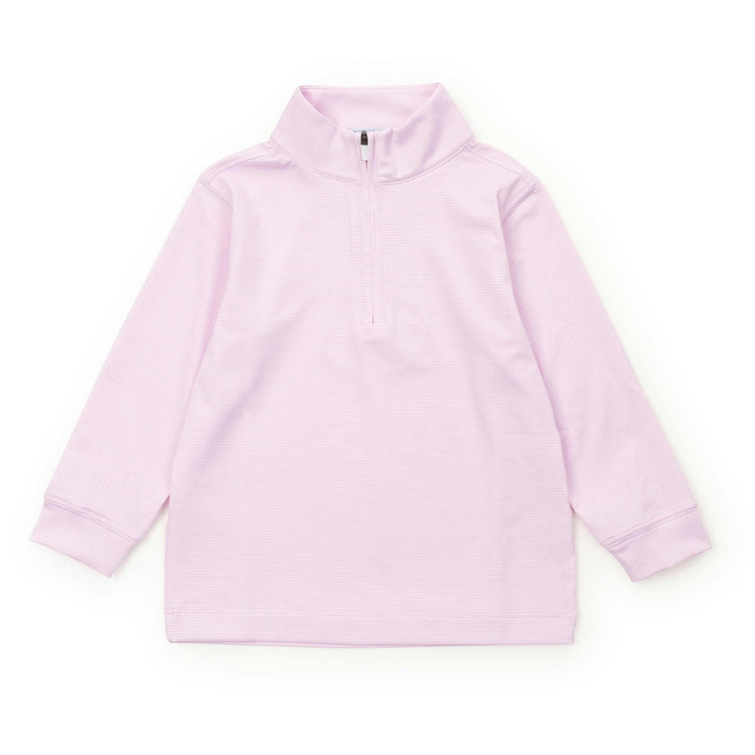 Sam Performance Pullover by LH Sport Pink Stripes
