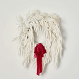 Norfolk Collection - Real Touch White Norfolk Pine Front Door Christmas Holiday Winter Wreath