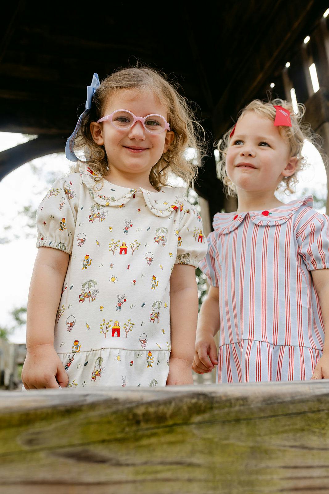 Lily Dress - Schoolyard Print