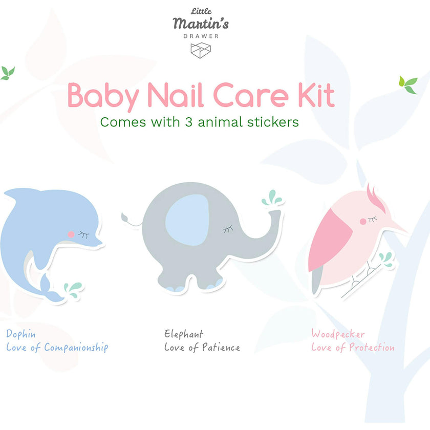 Baby Nail Care Kit: Pink
