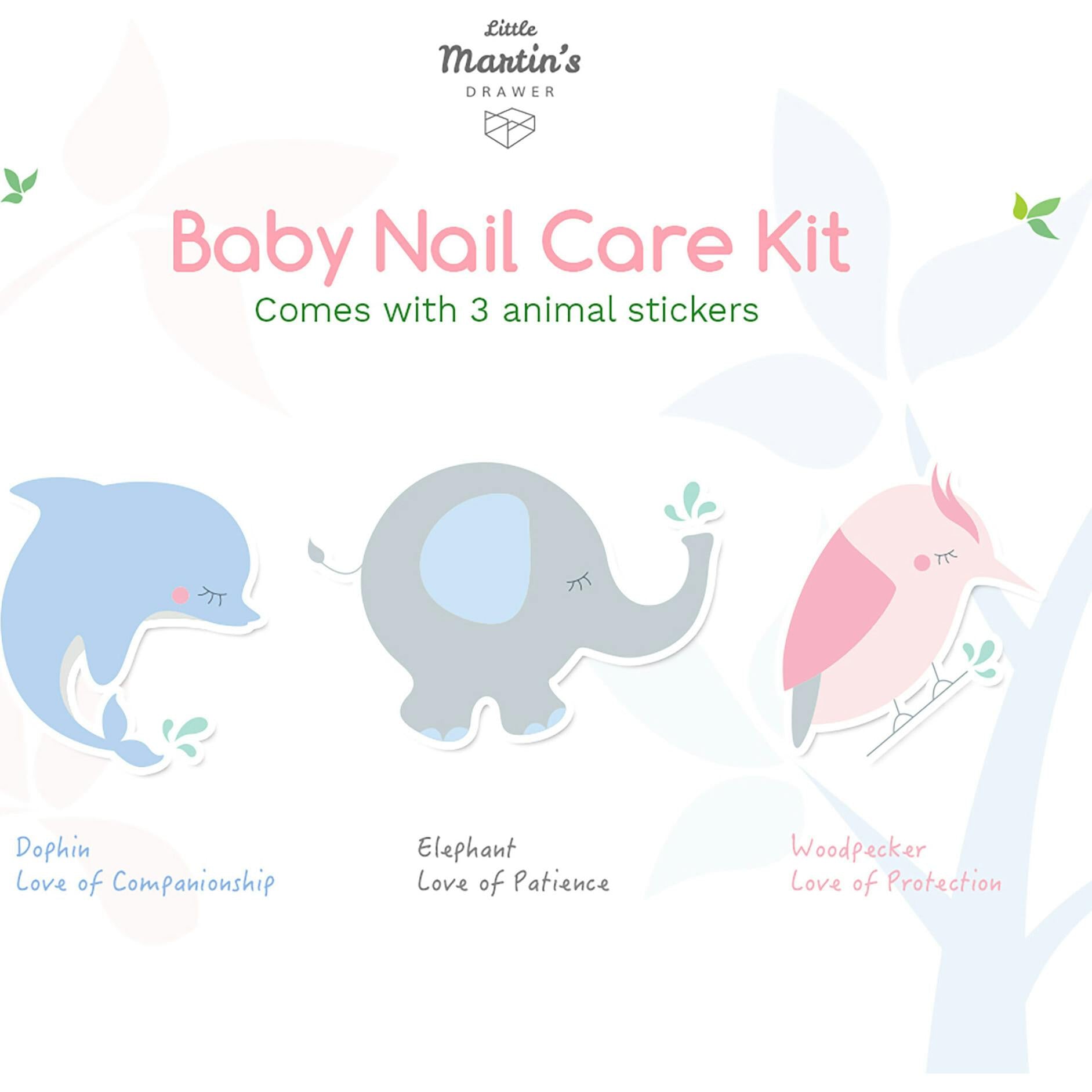Baby Nail Care Kit: Pink