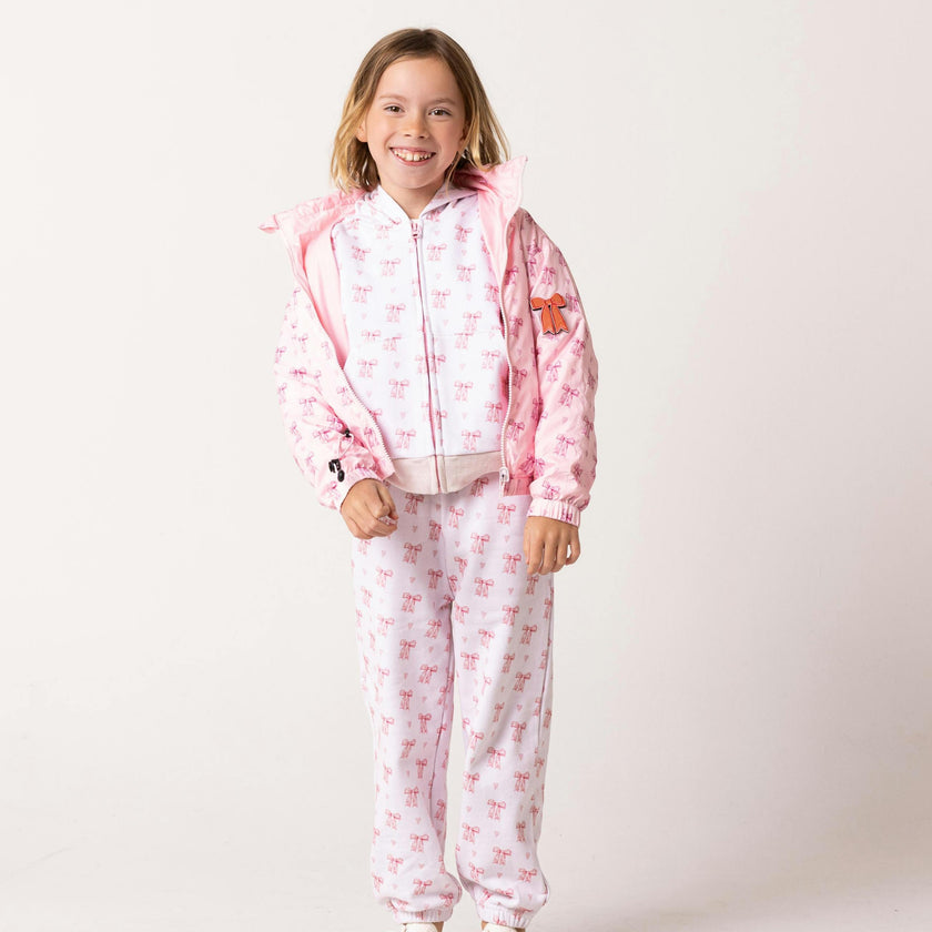 Soft Fleece Jogger, Lovely Bow