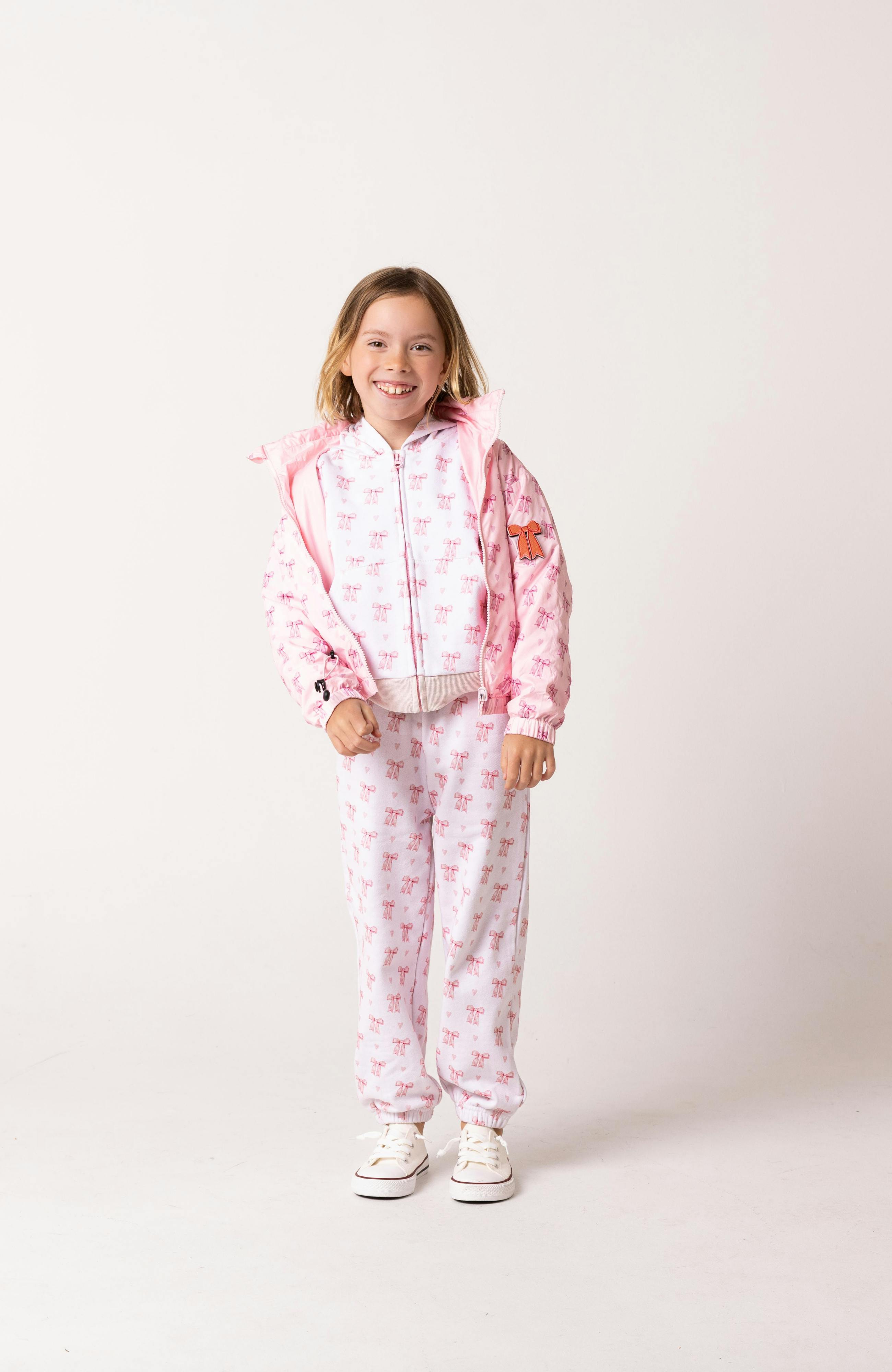 Soft Fleece Jogger, Lovely Bow