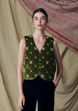 Gigi Gilet Green