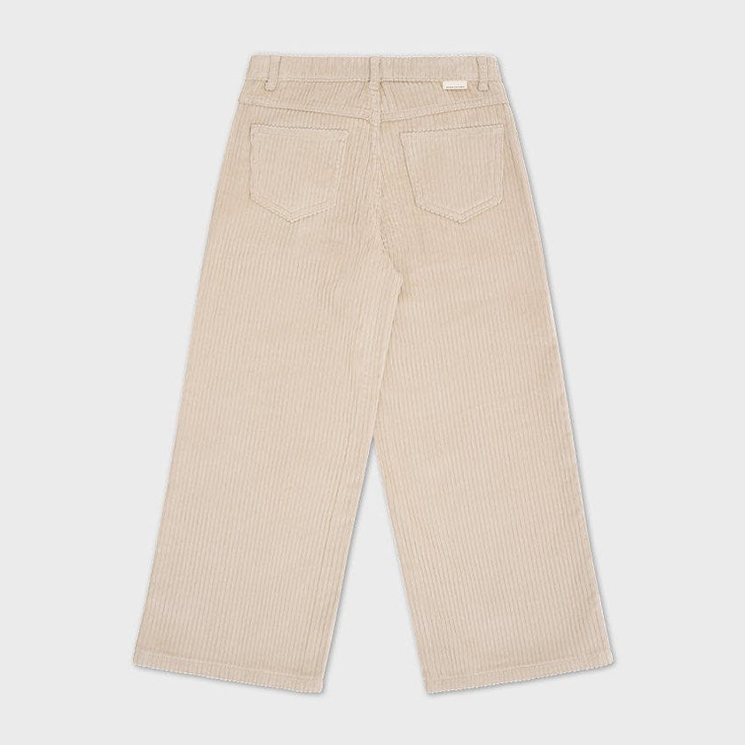Organic Cotton Corduroy Wide Leg Pant