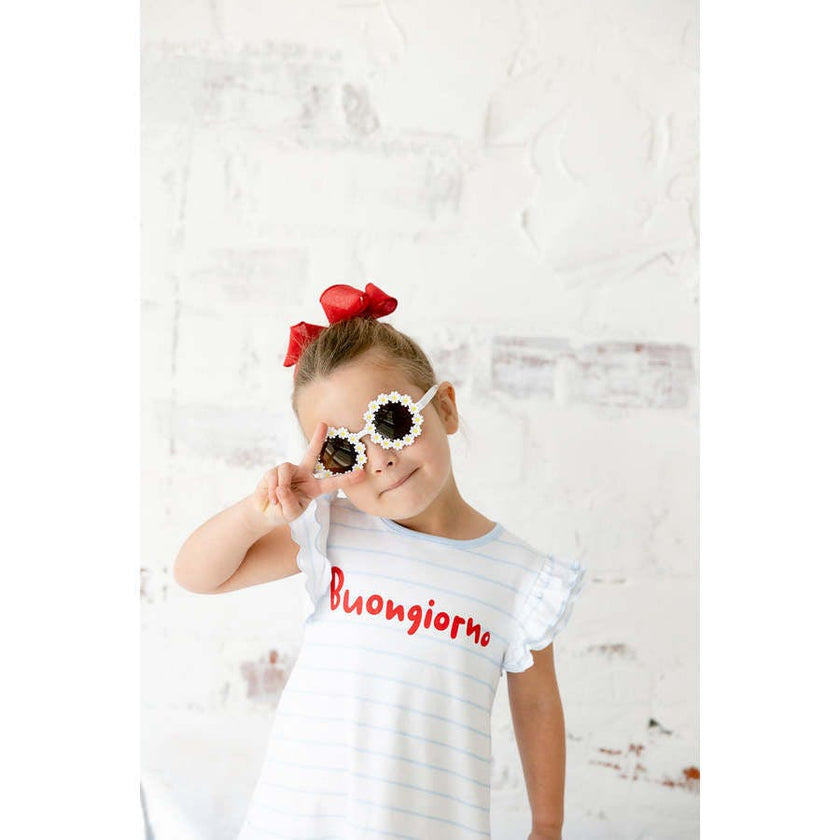 buongiorno ruffle dress
