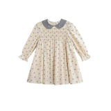 Beige Bloom Dress Set