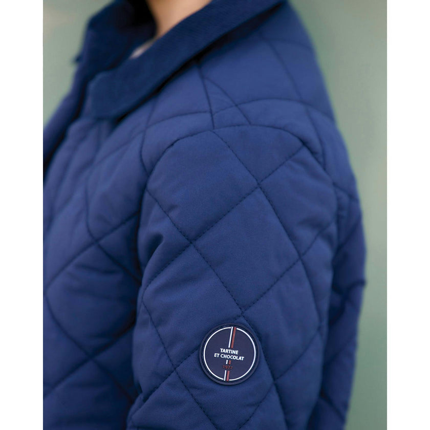TARTINE ET CHOCOLAT Quilted Jacket - Marine