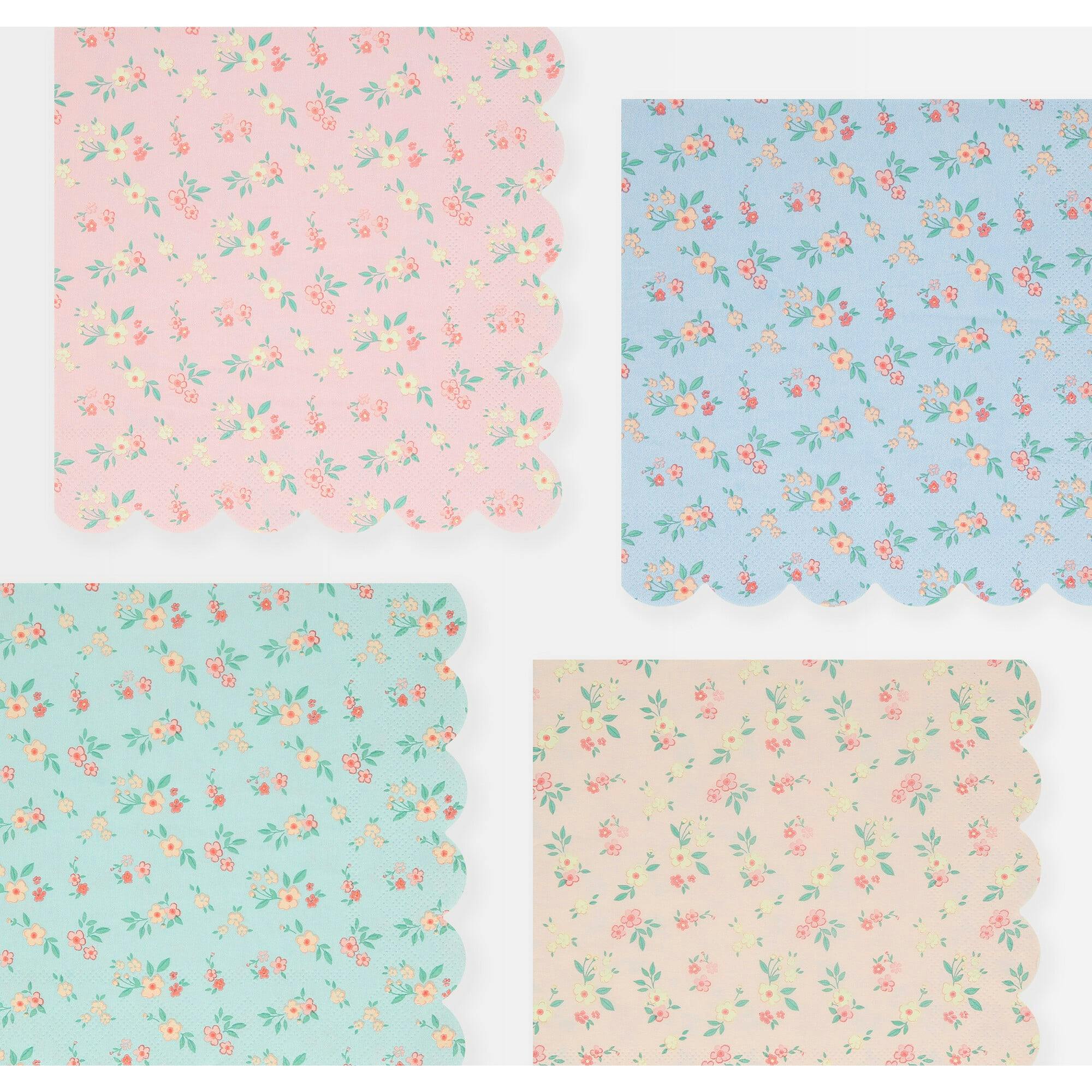 Vintage Ditsy Large Napkins