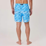 Men's Sustainable Comfort Lined Drawstring Swim Short
