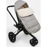 BenjiPOD Floral Print Zipped Footmuff